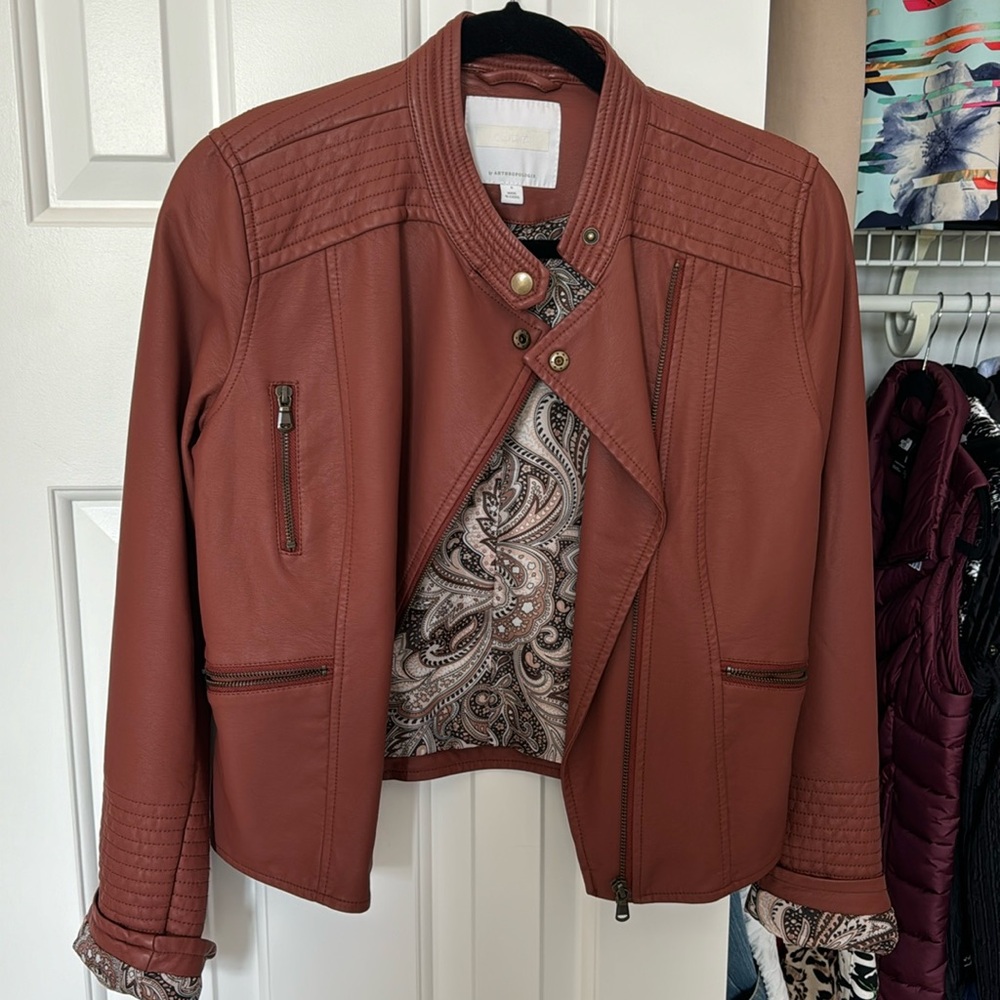 Anthropologie moto jacket